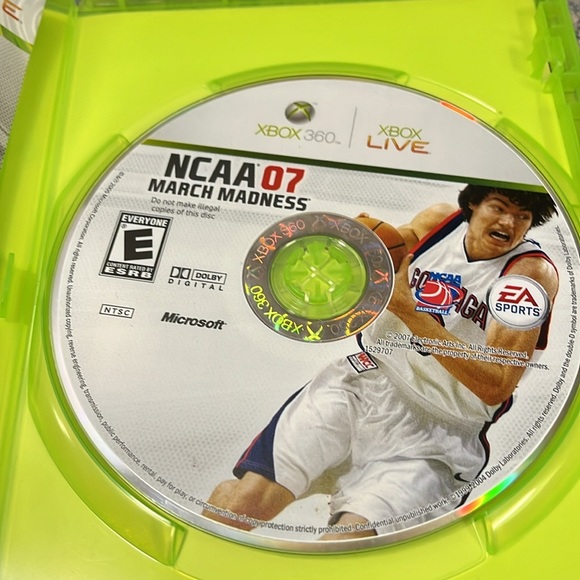 5 for $60 - NCAA March Madness 07 for Xbox 360 - Picture 3 of 4